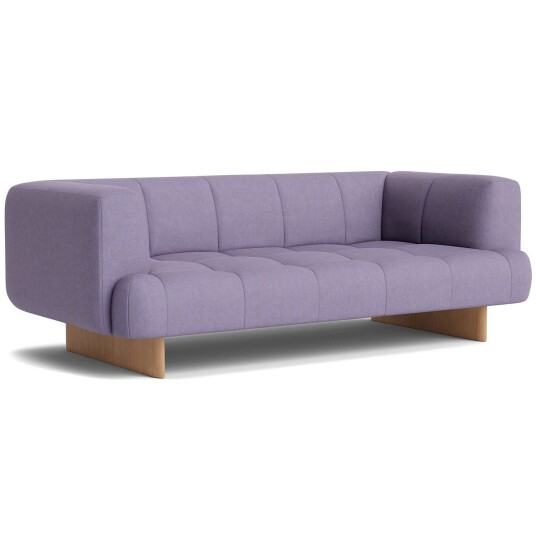 Hay Quilton Lift 2 Seter Sofa Steelcut Quartet 644 / Eik