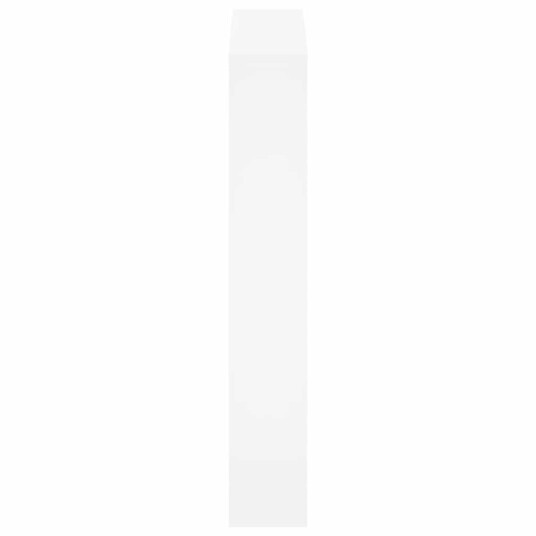 vidaXL Skoskap med speil 3 lag h?yglans hvit 63x17x102,5 cm vidaXL Skoskap med speil 3 lag h?yglans hvit 63x17x102,5 cm