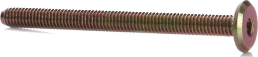 Inline Møbelbolt M6x70 Gul 20 Stk.