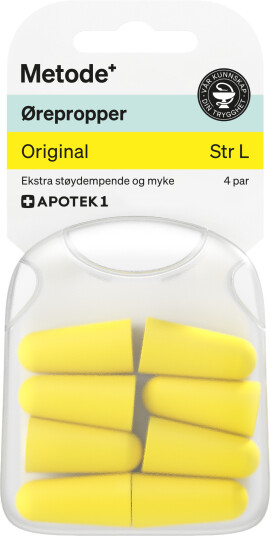 Metode ørepropper original L 4 par