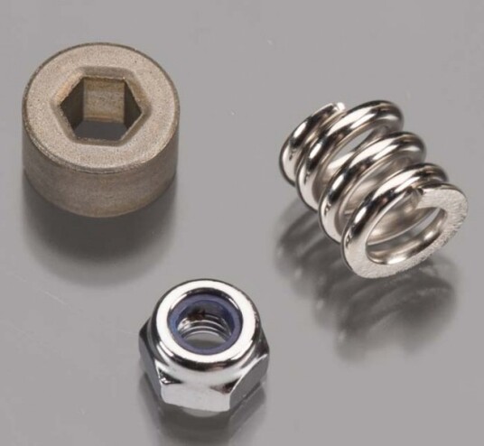 Traxxas 4494 Slipper Tension Spring/Spur Gear Bushing/Locknut