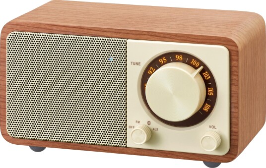 Sangean WR 7 Plus Bluetooth radio FM Vintage Valnøtt Sangean WR 7 Plus Bluetooth radio FM Vintage Valnøtt