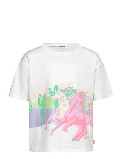 Billieblush Short Sleeves Tee Shirt White 140 Billieblush Short Sleeves Tee Shirt White 140