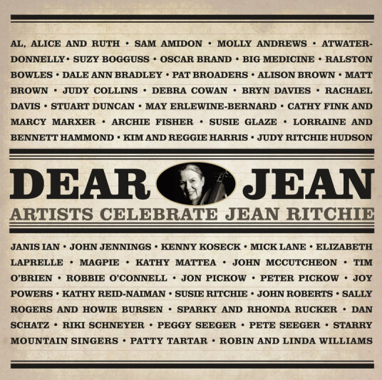 Diverse Artister Dear Jean Artists Celebrate Jean Ritchie CD