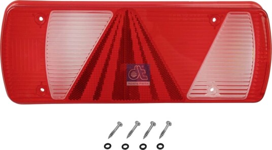 DT Spare Parts 10.99203 Lykteglass, baklys