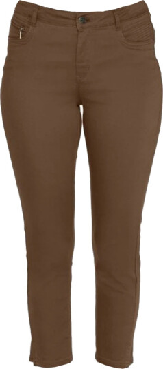 C.Ro Dame Bukser Brun 4XL,