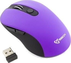 SBOX WM-911U Trådløs Mus WM-911U Purple