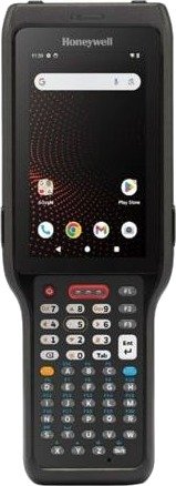 Honeywell Ck62 Håndholdt Strekkodeskanner Wi Fi 6E 4" Skjerm 38 Taster 8Gb/128Gb Rød Laser