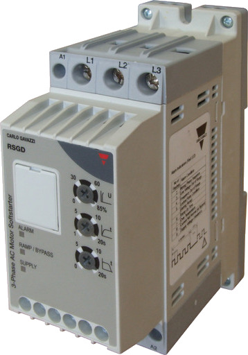 Rsgd Serien   "All–Around" Softstarteren 25Amp/11Kw 3X400v Styrespænding 110 400Vac