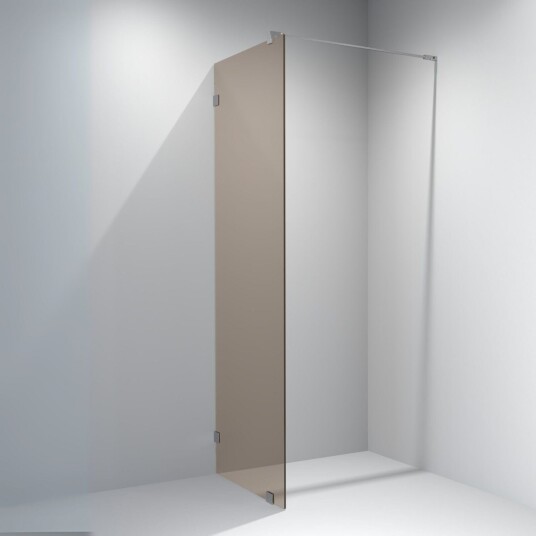 Vikingbad Emil Glassfelt - Farget Glass Krom / 100cm Bronse