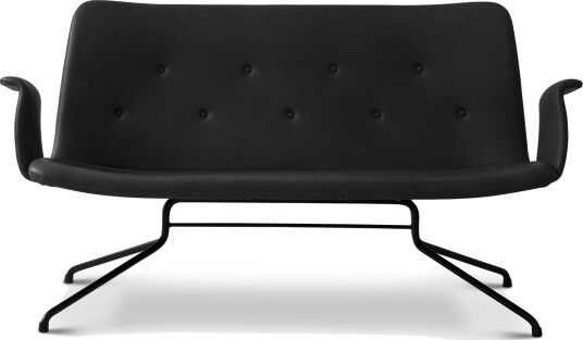 Bent Hansen Primum Sofa med Armlener Sort Bent Hansen Primum Sofa med Armlener Sort