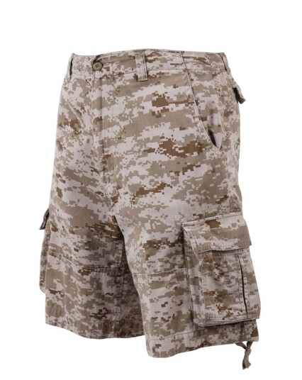 Rothco Vintage Infantry Cargo Shorts Beige