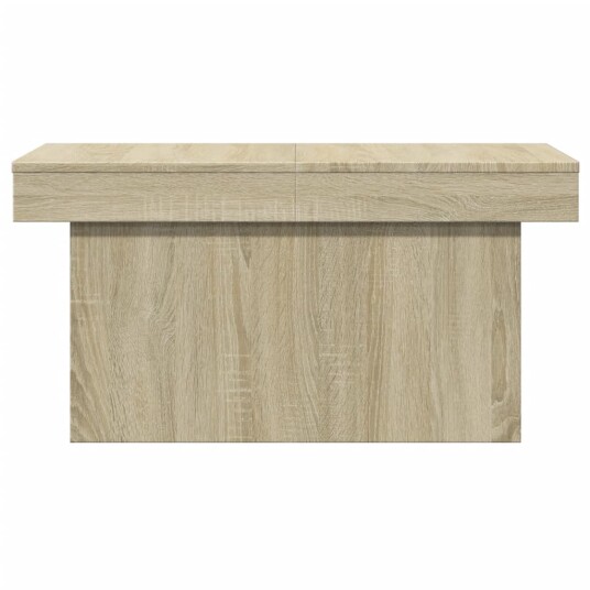 Salongbord sonoma eik 80x55x40 cm konstruert tre 840865