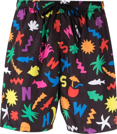 Moschino Herre Svømmetøy Svart L,