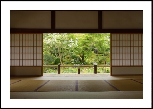Zen Garden View Plakat / 70x100 Zen Garden View Plakat / 70x100