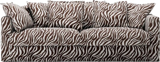 Decotique Le Grand Air 3 Seters Sofa Zebra/Brun/Hvit