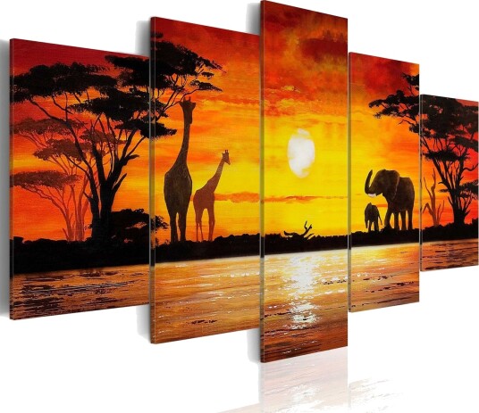 Bilde Hot Safari 100x50 Artgeist sp. z o. o.