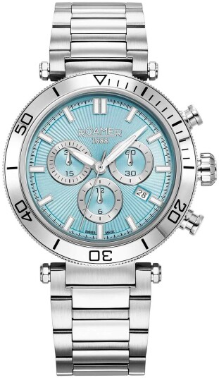 Roamer Monza Herreklokke 994837 41 05 20 Toscana Blå/Stål Ø43 mm