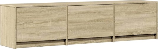 TV skap med LED Sonoma 165 x 34 x 40 cm Konstruert tre TV skap med LED Sonoma 165 x 34 x 40 cm Konstruert tre