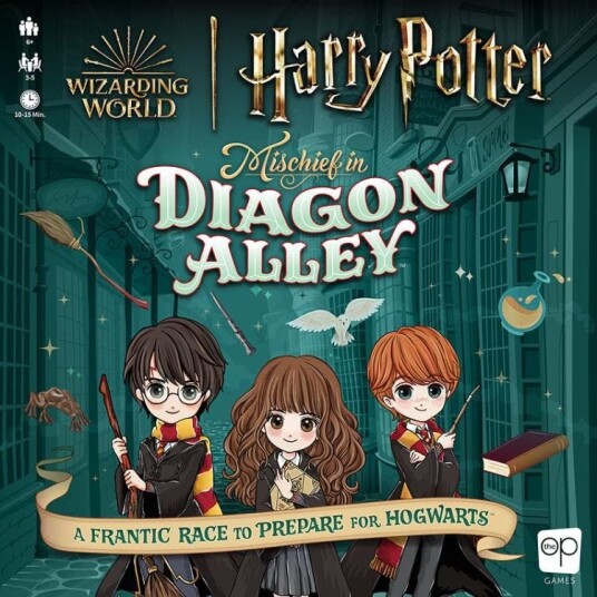Harry Potter: Mischief in Diagon Alley - Brettspill fra Outland Harry Potter: Mischief in Diagon Alley - Brettspill fra Outland