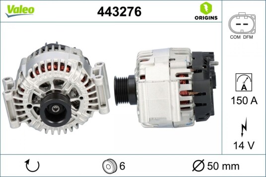 Dynamo VALEO 443276