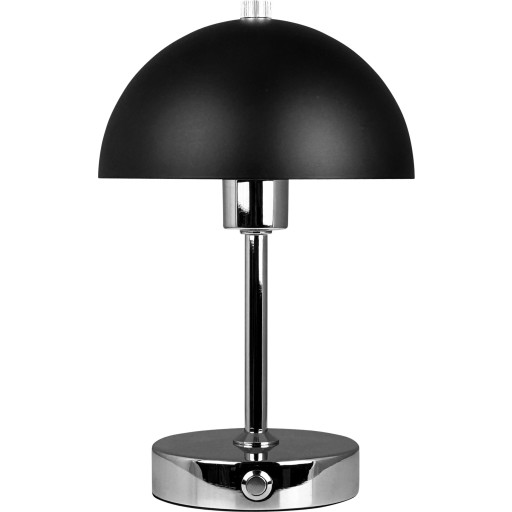 Dyberg Larsen Malmö Bordlampe Sort/ Krom Dyberg Larsen Malmö Bordlampe Sort/ Krom