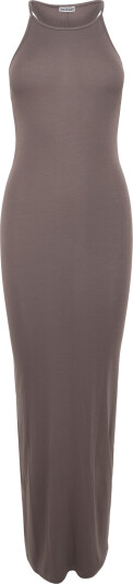 Weekday Racerback Jersey Maxi Dress Purple XXS