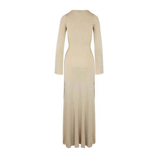 Meline Dress Gold XS Maxi sequin glitter dress