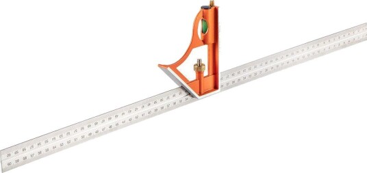 NEO Tools Kombinasjonsvinkel 72-126 60 cm, Rustfri Stållinjal, Aluminiumshåndtak Med Libelle NEO Tools Kombinasjonsvinkel 72-126 60 cm, Rustfri Stållinjal, Aluminiumshåndtak Med Libelle