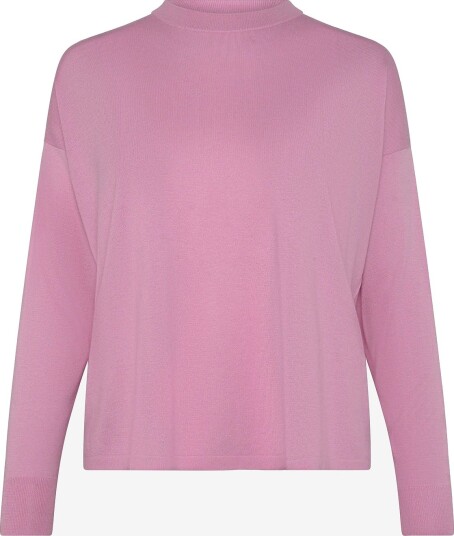 Davida Cashmere Lilla Strikket Genser i Kasjmir
