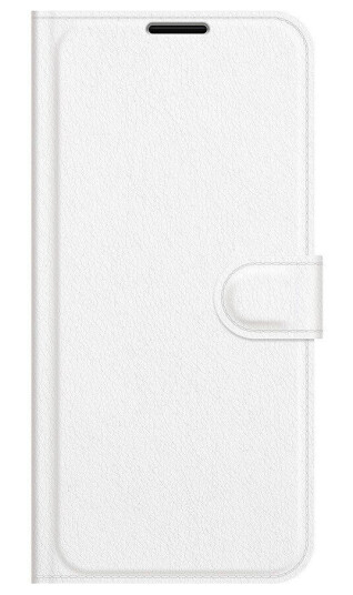 INCOVER Asus Zenfone 8 Flip Litchi Kunstskinn Flip Deksel - Hvit
