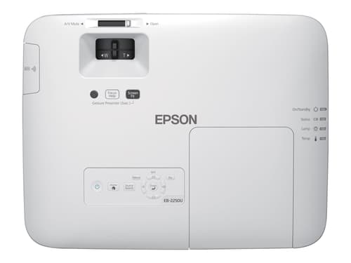 Epson PowerLite 2250U 5000 Lumen 3LCD Prosjektor Hvit