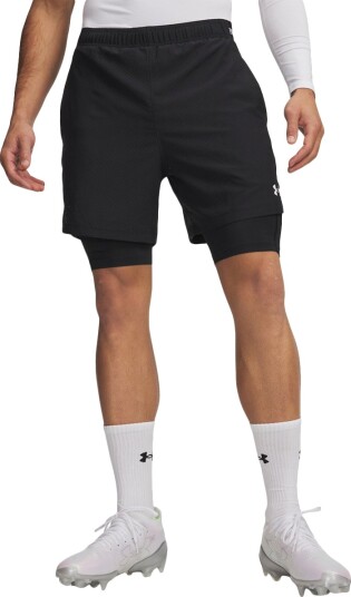 Under Armour Men"s UA Vanish Woven 2 in 1 Shorts 2.0 Black S
