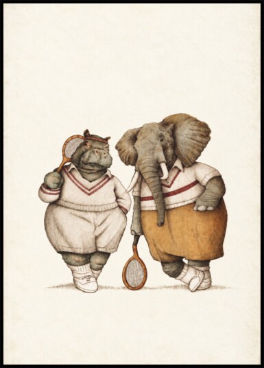 Gentlemen of the Court Plakat / 21x30