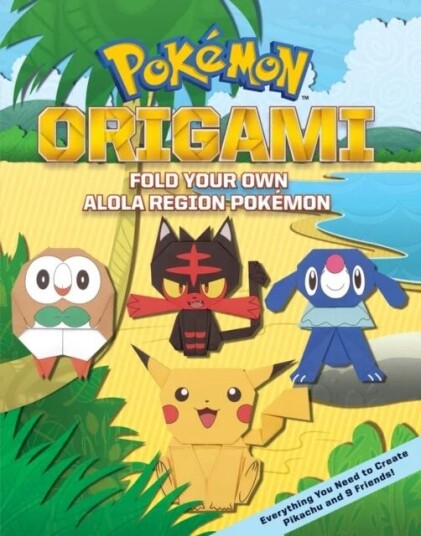 Fold Your Own Alola Region Pokemon Av Scholastic Fold Your Own Alola Region Pokemon Av Scholastic