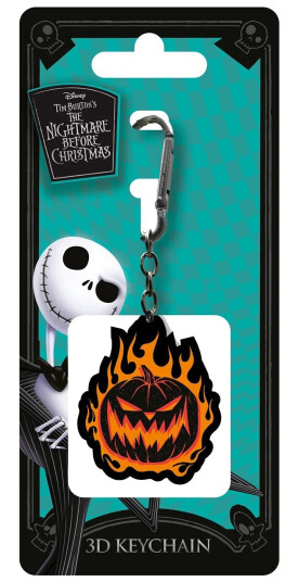 The Nightmare Before Christmas Nøkkelring Flaming Pumpkin The Nightmare Before Christmas Nøkkelring Flaming Pumpkin