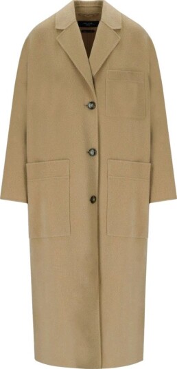 Weekend Max Mara Dame Frakker Beige S,