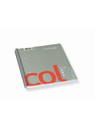 Bantex Col Collegeblokk, Linjert, Hullet