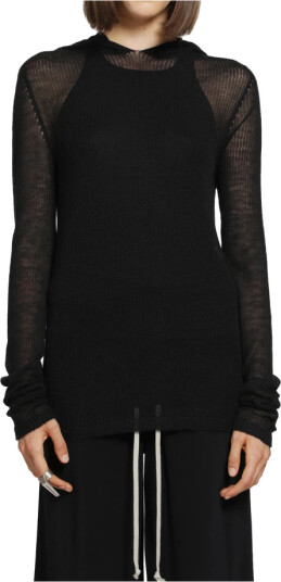 Rick Owens Dame Strikkevarer Svart S,