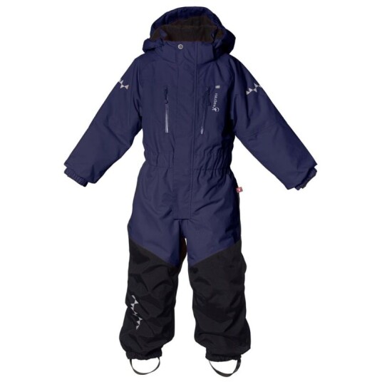 Isbjörn of Sweden Kids' Penguin Snowsuit 128, Navy