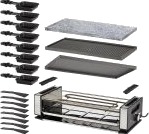 UNOLD 48760 Delice Basic - Raclette/grill/griddle/hot stone - 1.2 kW - svart/rustfritt stål UNOLD 48760 Delice Basic - Raclette/grill/griddle/hot stone - 1.2 kW - svart/rustfritt stål