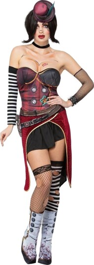 Lisensiert Borderlands Moxxi Kostymesett til Dame