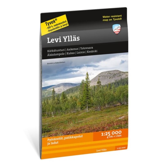 Calazo förlag Levi Ylläs 1:25.000 OneSize, NoColour