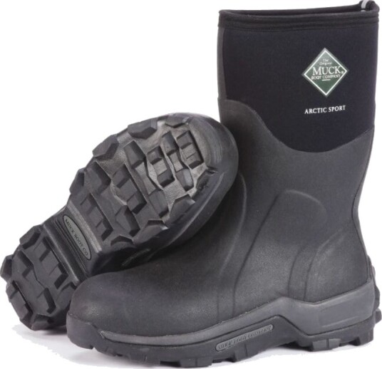 Muck Boot Men's Arctic Sport Mid US 6/EU 38 Black