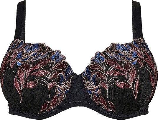 Zizzi Spile BH Lelly Cup Bra Svart