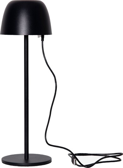 Star Trading Bordlampe Ronda Usb Svart Bordlamper