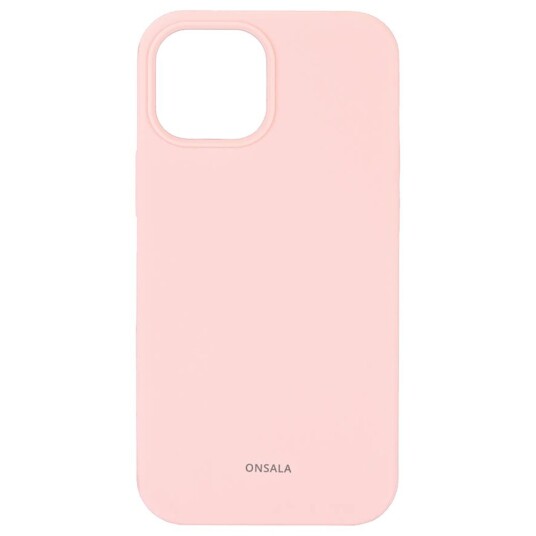 GEAR Onsala iPhone 13 Mini GEAR Onsala Collection Liquid Silicone Bakdeksel - Chalk Pink