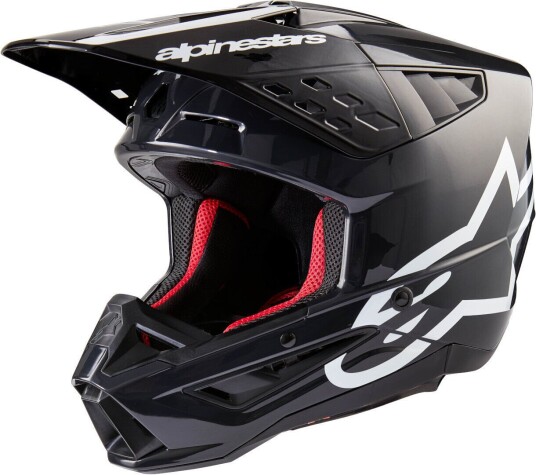 Alpinestars S-M5 Corp 2024 Motocross Hjelm L Svart Grå Alpinestars S-M5 Corp 2024 Motocross Hjelm L Svart Grå