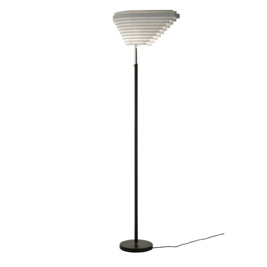 A805 Angel Wing Gulvlampe Nikkelbelagt Messing A805 Angel Wing Gulvlampe Nikkelbelagt Messing
