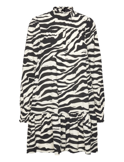Vero Moda Vmshilah Naja High Neck Dress Wvn Ga Black M